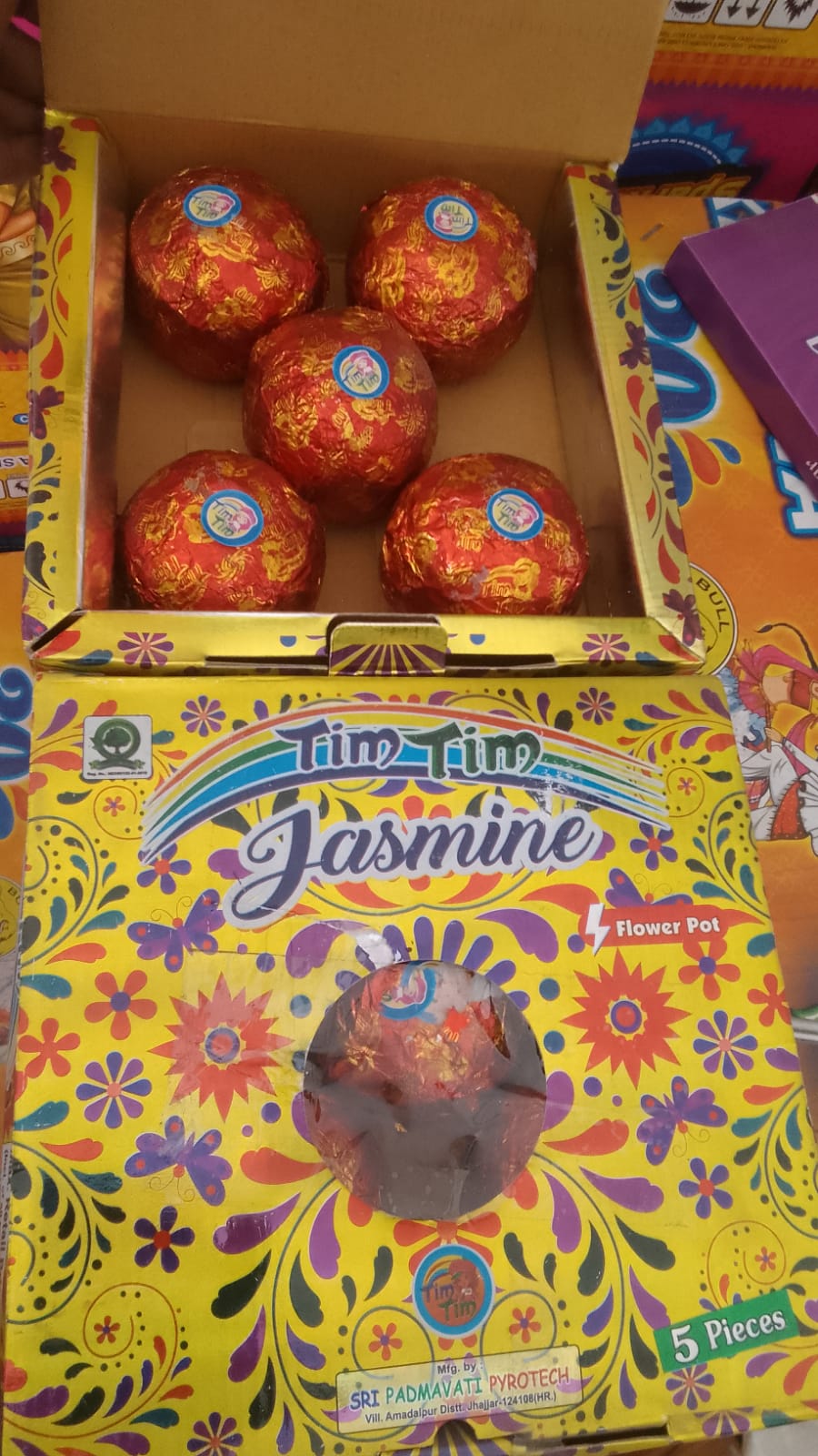 inba crackers Mud Pot Fancy Fountain